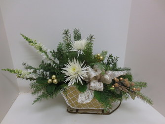 Holiday Sleigh Ride from Lesher's Flowers, local St. Louis Florist since 1973