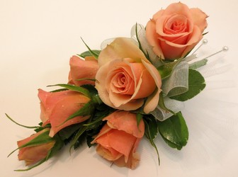Rose Corsage from Lesher's Flowers, local St. Louis Florist since 1973