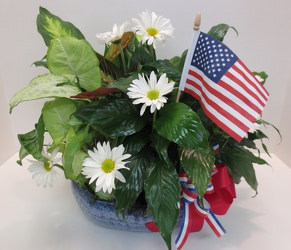American Pride from Lesher's Flowers, local St. Louis Florist since 1973