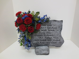 Large Garden Stone from Lesher's Flowers, local St. Louis Florist since 1973