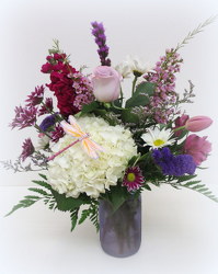 Lavender Garden from Lesher's Flowers, local St. Louis Florist since 1973