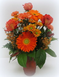 Orange Glow from Lesher's Flowers, local St. Louis Florist since 1973