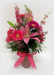 Pink Passion from Lesher's Flowers, local St. Louis Florist since 1973