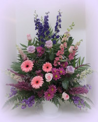 Beautiful Spirit Basket from Lesher's Flowers, local St. Louis Florist since 1973