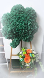 Shamrock Easel from Lesher's Flowers, local St. Louis Florist since 1973