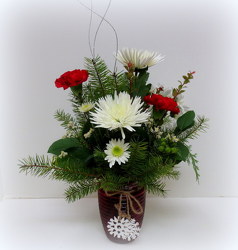 Snowflake Delight from Lesher's Flowers, local St. Louis Florist since 1973