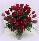 Two Dozen Long Stem Roses from Lesher's Flowers, local St. Louis Florist since 1973