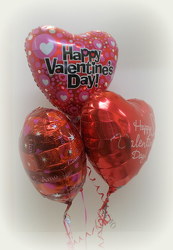 Valentine Balloons from Lesher's Flowers, local St. Louis Florist since 1973