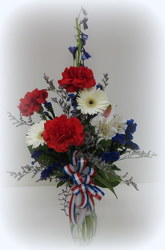 We Salute You from Lesher's Flowers, local St. Louis Florist since 1973