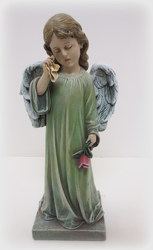 Weeping Angel from Lesher's Flowers, local St. Louis Florist since 1973