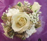 Wrist Corsage from Lesher's Flowers, local St. Louis Florist since 1973
