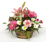 Pretty Pink Basket