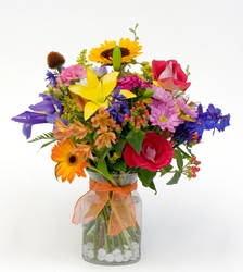 Bright and Light from Lesher's Flowers, local St. Louis Florist since 1973