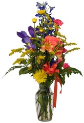 Bunch Vase  from Lesher's Flowers, local St. Louis Florist since 1973
