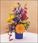 Birthday Flowers in a Mug