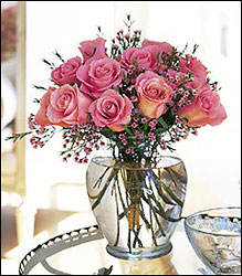 Pink Birthday Roses