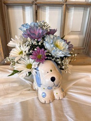 Welcome Baby Boy from Lesher's Flowers, local St. Louis Florist since 1973