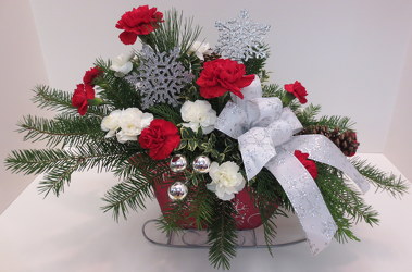 Christmas Sleigh Ride from Lesher's Flowers, local St. Louis Florist since 1973