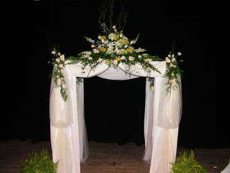 Chuppah I from Lesher's Flowers, local St. Louis Florist since 1973