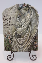 God's Angels Stone from Lesher's Flowers, local St. Louis Florist since 1973