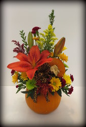 Great Pumkin Deluxe from Lesher's Flowers, local St. Louis Florist since 1973