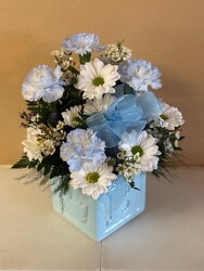 Welcome Baby Boy from Lesher's Flowers, local St. Louis Florist since 1973