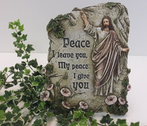 My Peace Garden Stone I from Lesher's Flowers, local St. Louis Florist since 1973