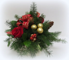 Christmas Treasure from Lesher's Flowers, local St. Louis Florist since 1973