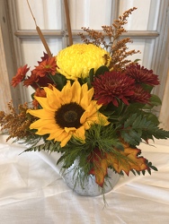 Autumn Array from Lesher's Flowers, local St. Louis Florist since 1973