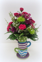 Tea Party from Lesher's Flowers, local St. Louis Florist since 1973