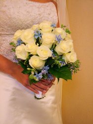 White Rose Bridal from Lesher's Flowers, local St. Louis Florist since 1973