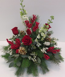 Christmas Beauty from Lesher's Flowers, local St. Louis Florist since 1973