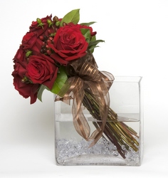 Hand Tied Elegance from Lesher's Flowers, local St. Louis Florist since 1973