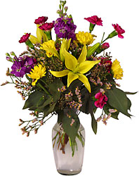 Colorful Pick Me Up from Lesher's Flowers, local St. Louis Florist since 1973