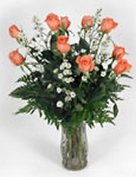 Orange Beauties from Lesher's Flowers, local St. Louis Florist since 1973