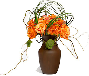 Woven Elegance from Lesher's Flowers, local St. Louis Florist since 1973